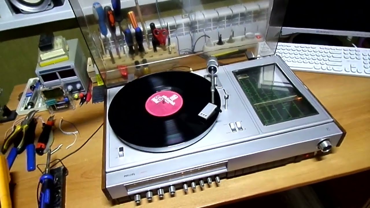Philips 22RH-802 Hi-Fi домашний стерео центр 1972г.