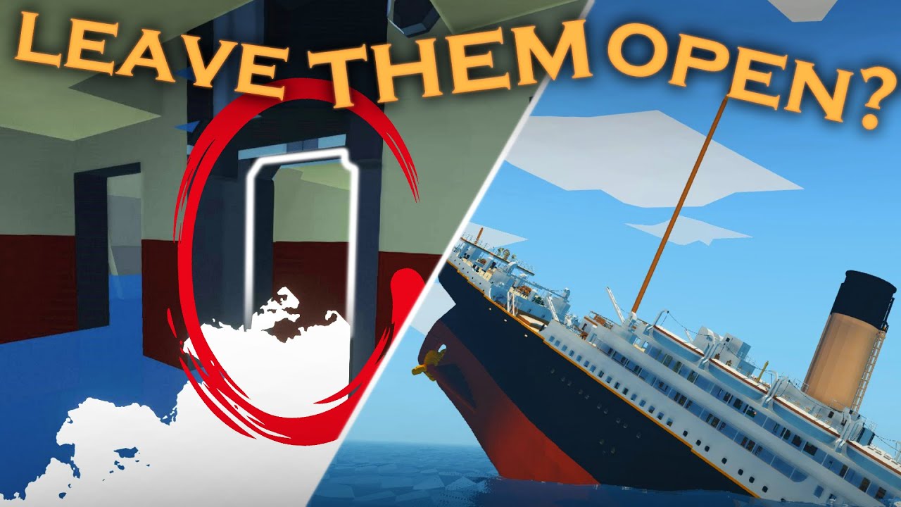 Leaving Watertight Doors OPEN! | Stormworks: Build and Rescue | With Jlkillen