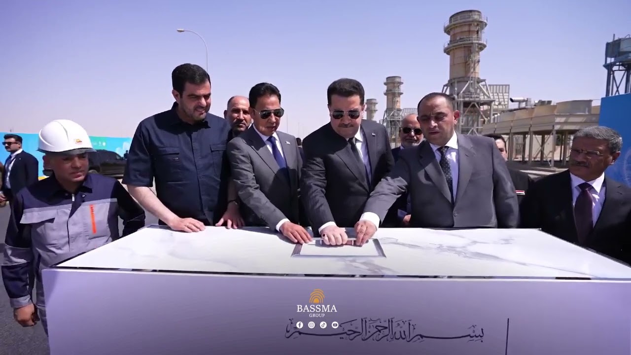 رئيس مجلس الوزراء السيد محمد شياع السوداني يطلق العمل التنفيذي لمشروع توسعة محطة القيارة