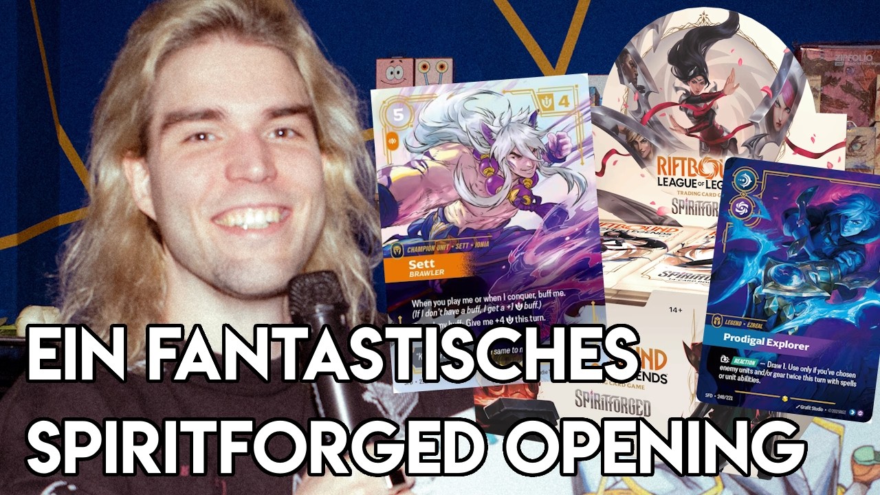 4 OVERNUMBERED Karten! Riftbound Spiritforged Case Opening Deutsch