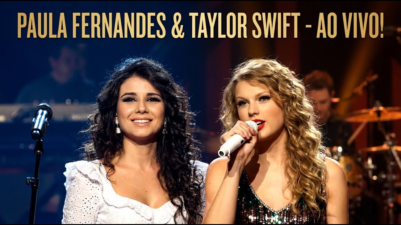 PAULA FERNANDES & Taylor Swift  - CANTA PAULA DEIXA O MUNDO OUVIR ( videoclip  ) FT - MC ROGER BLUE