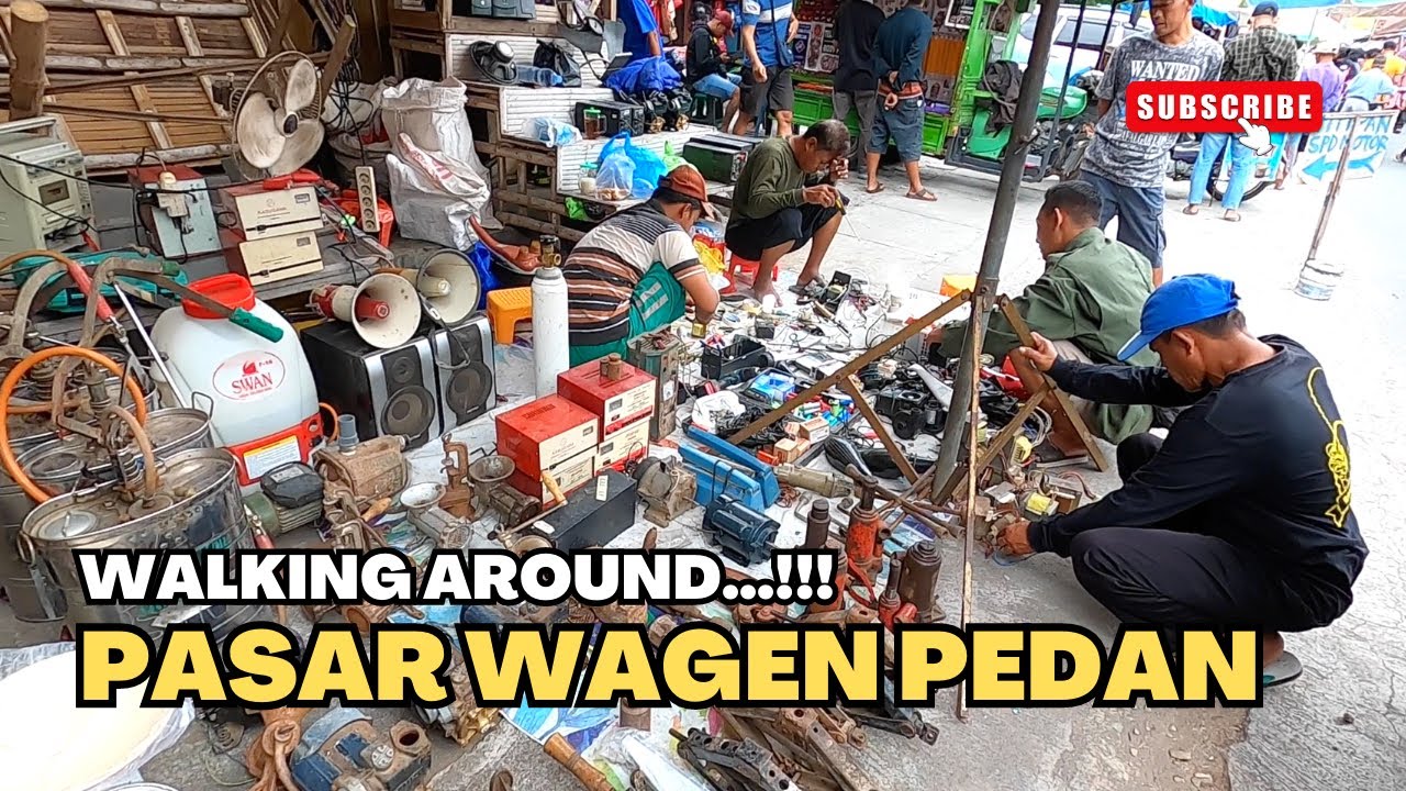 SEMUANYA ADA DISINI ‼️ Menjelajahi Pasar Tradisional Wagen Pedan Klaten | Walking Around