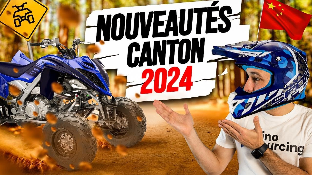 Ces nouveaux QUADS CHINOIS sont choquants... Rapport QUALITÉ/PRIX imbattable ! Foire de Canton 2024