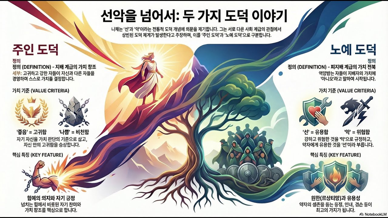 📚『선악의 저편』은 왜 당신의 상식을 뒤엎는가? | 니체가 무너뜨린 도덕의 기준 5가지