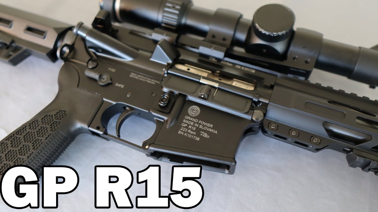 Grand Power GP R15 – Un AR15 Slovaque très Compétitif