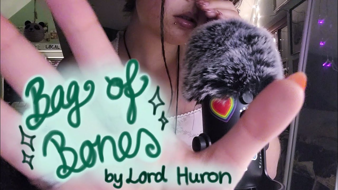 ASMR Lyrics🎵 Bag Of Bones by Lord Huron (whispered)