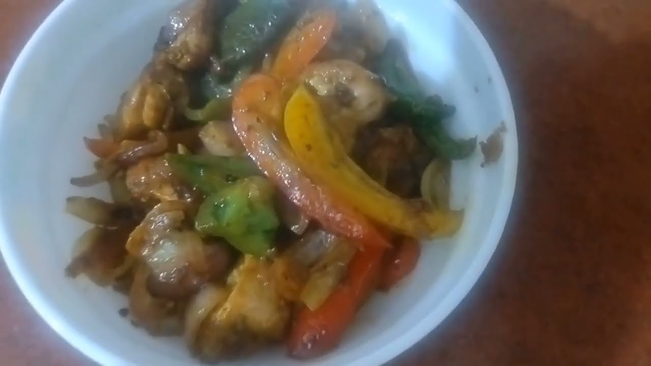 Chicken chilli 🍗🍗🫑🌶️homemade