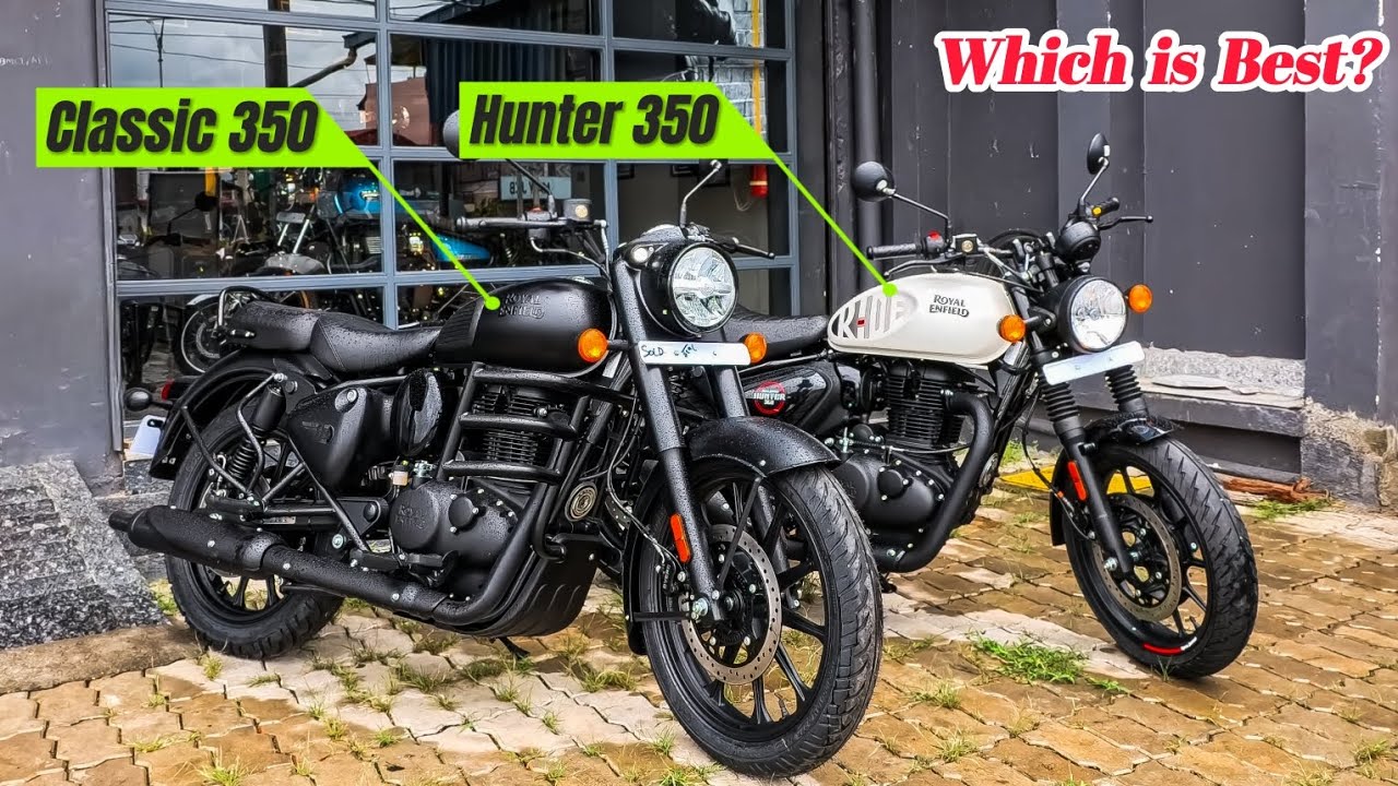 Kun Kini Classic 350 or Hunter 350🔥| Classic 350 vs Hunter350 