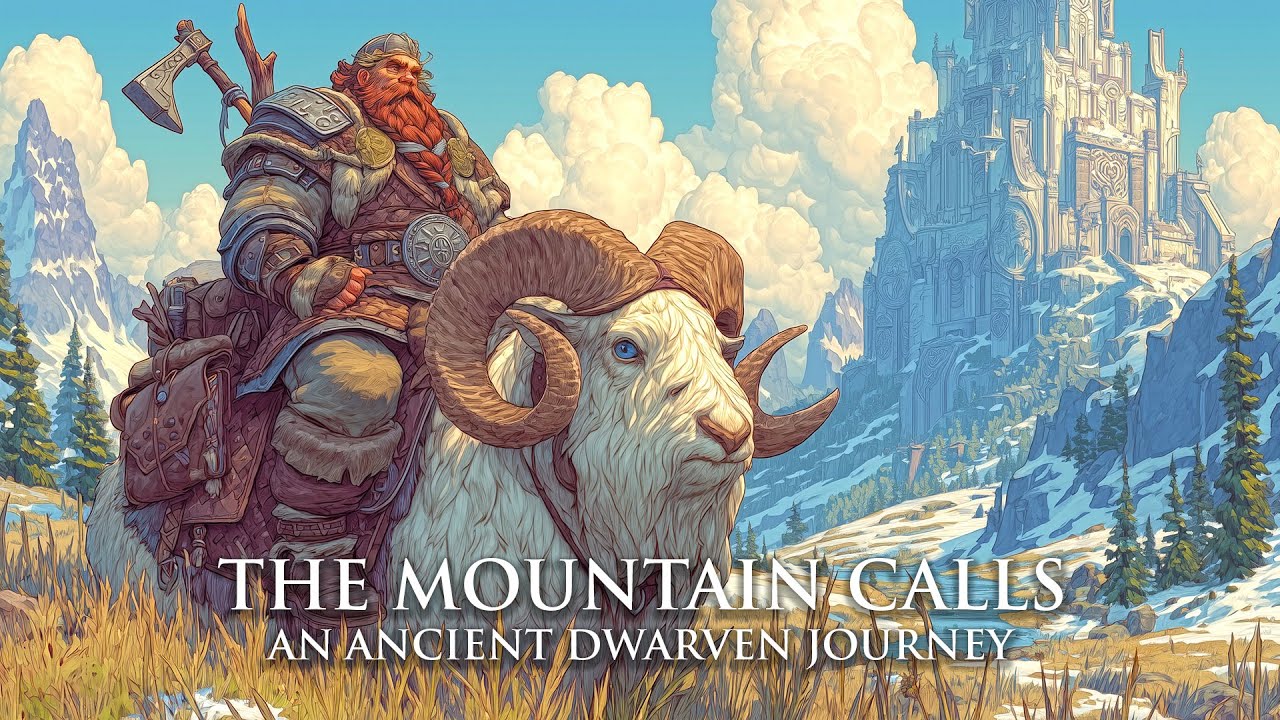 The Mountain Calls | Fantasy Medieval Music for Calm & Deep Concentration