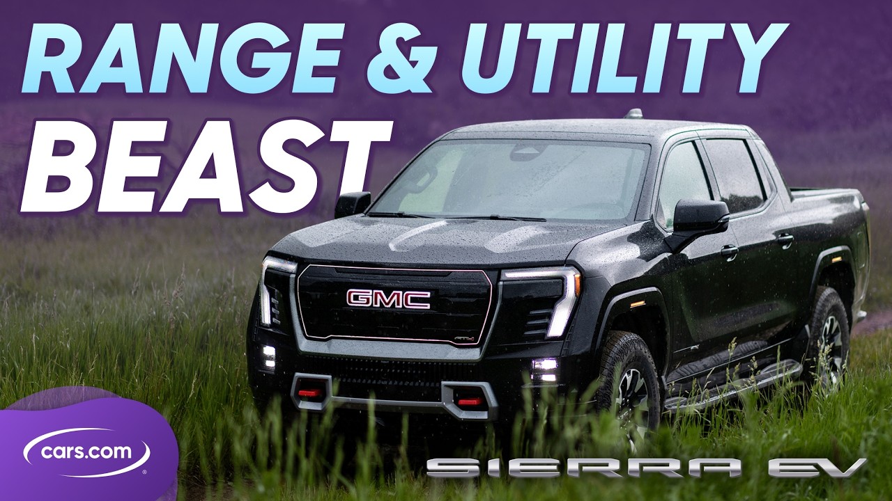Обзор GMC Sierra EV 2026 года: функциональность и возможности на заряженном двигателе.