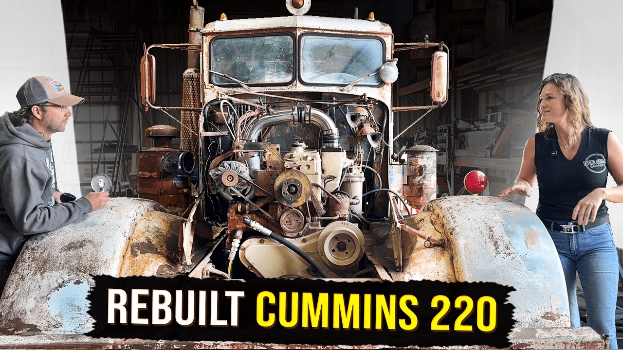 First Start with BOOST on our Cummins 220! 
