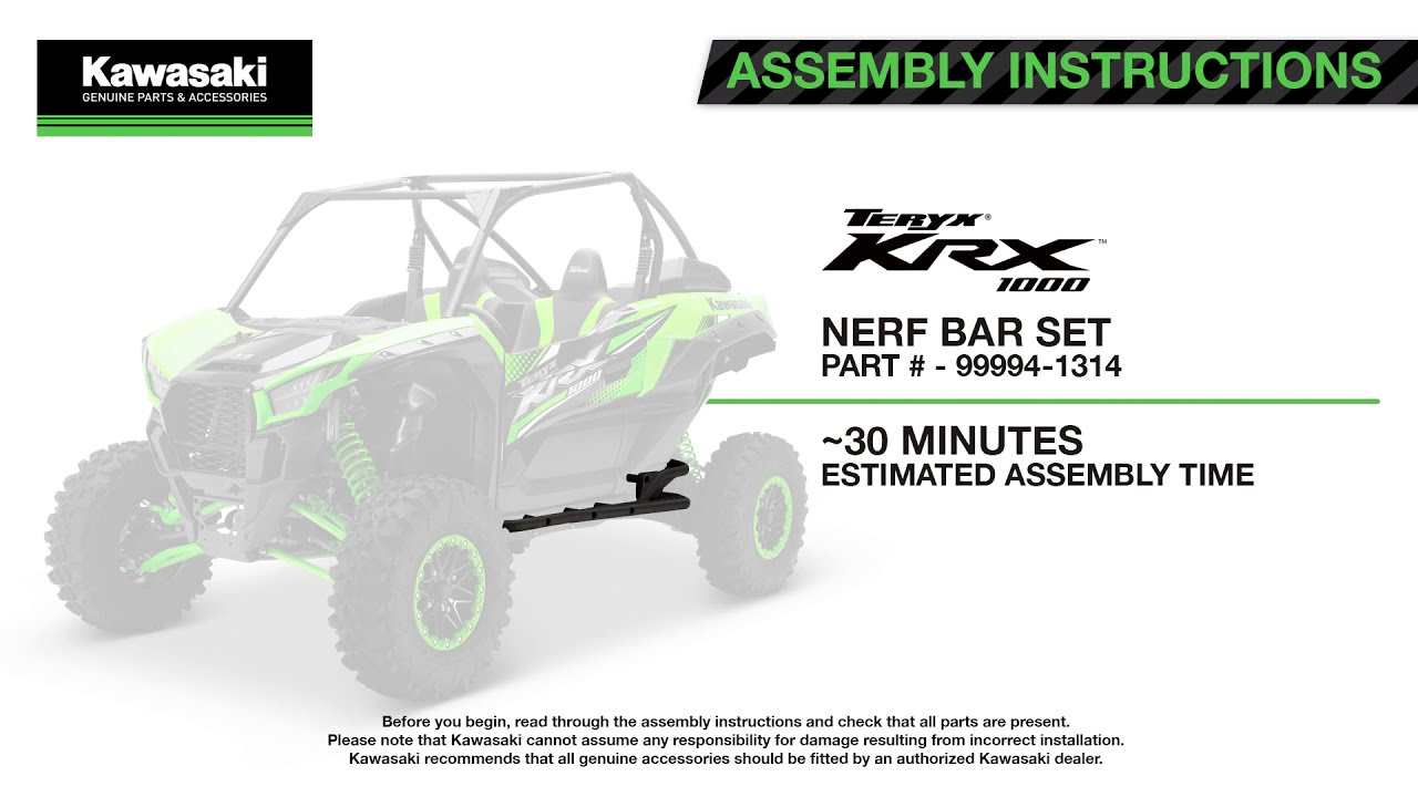 99994-1314 Nerf Bar Set - Installation Video