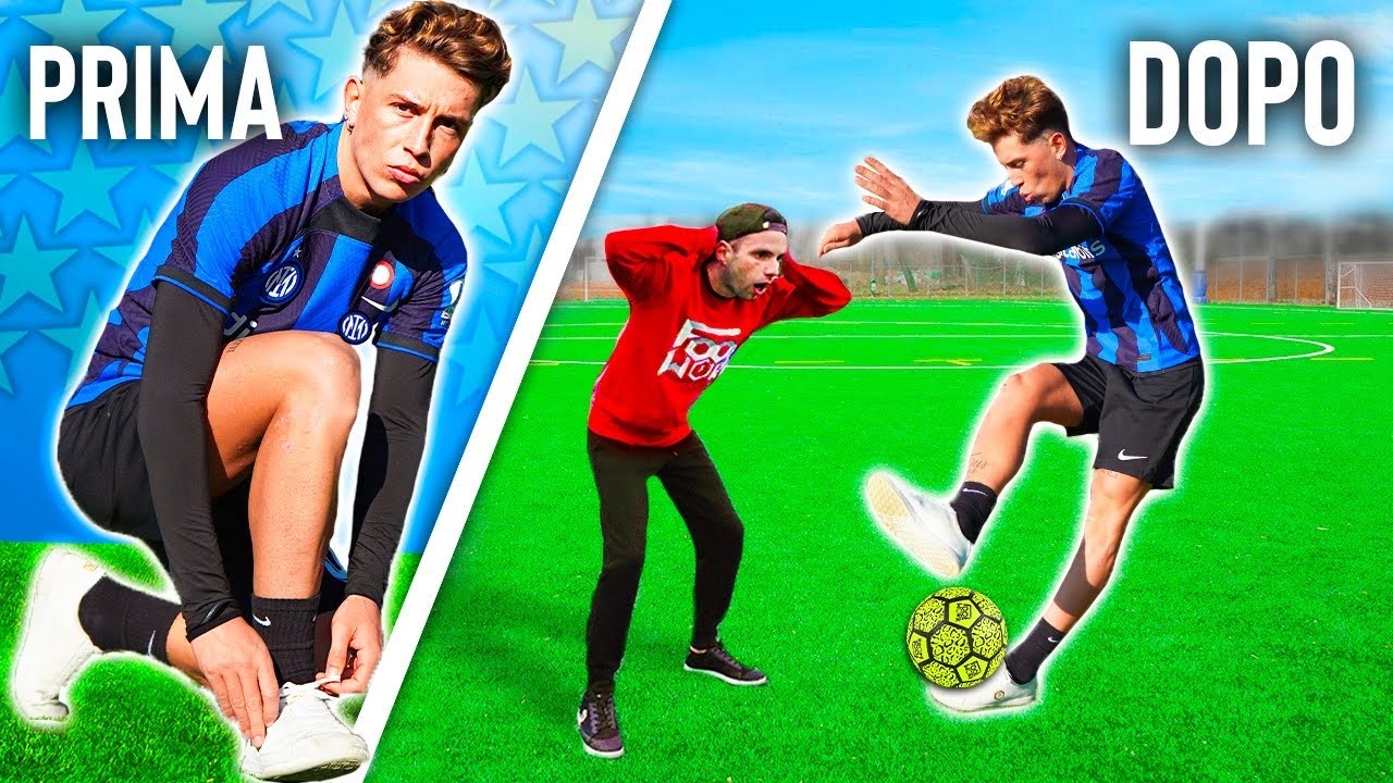 ALLENIAMO uno YOUTUBER nelle SKILL ⚽️ ANDREA FRATINO ! Ep.9