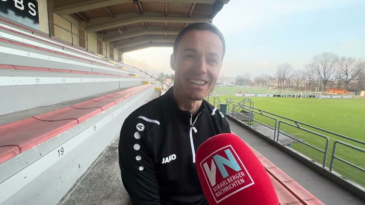 Hohenems Trainer Werner Grabherr hat konkrete Ziele vor dem Frühjahrsstart 2026