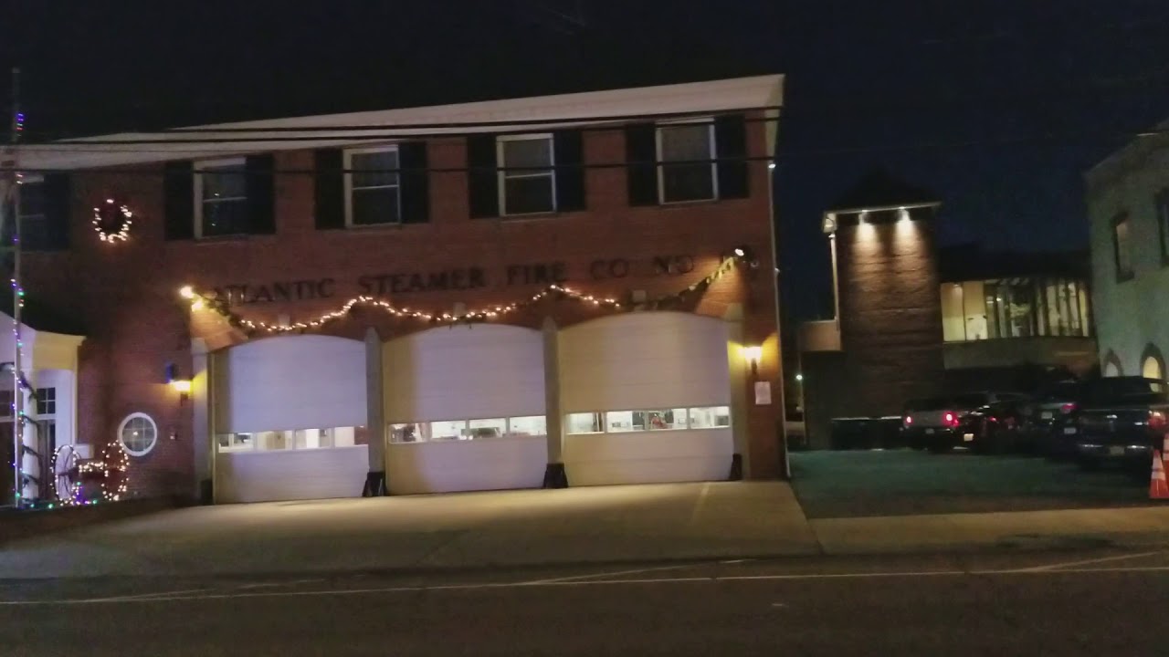 OYSTER BAY NEW YORK - ATLANTIC STEAMER FIRE CO - REPLYING TO CALL AT NIGHT