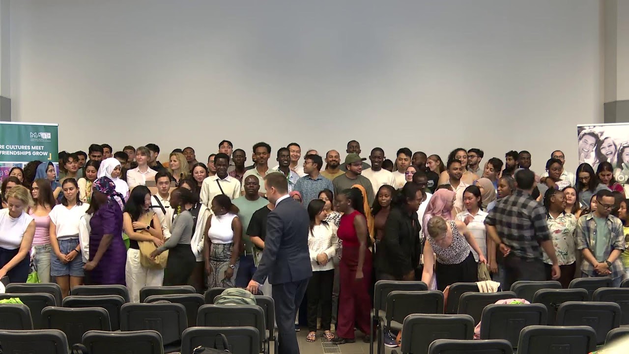 MATE Orientation week - Opening ceremony, 9 September 2025, 10:00 am CET