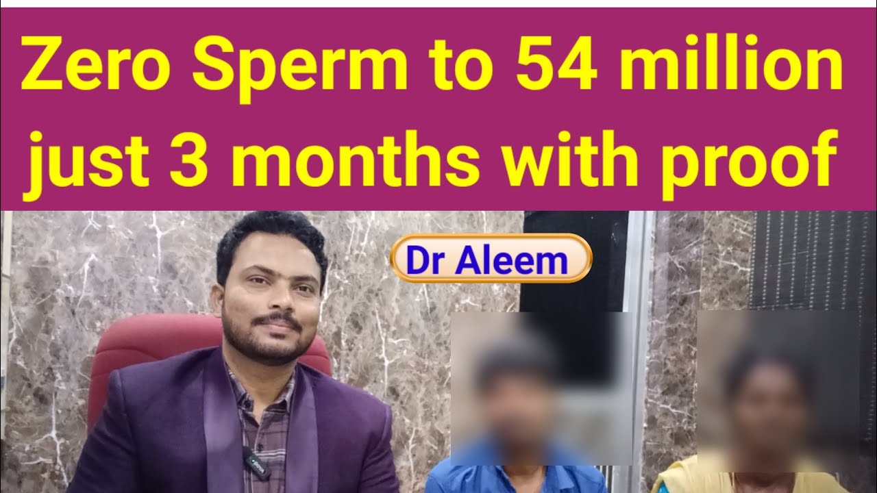 Azoospermia Successfull Treatment | zero Sperm | No Sperm | Dr.Aleem