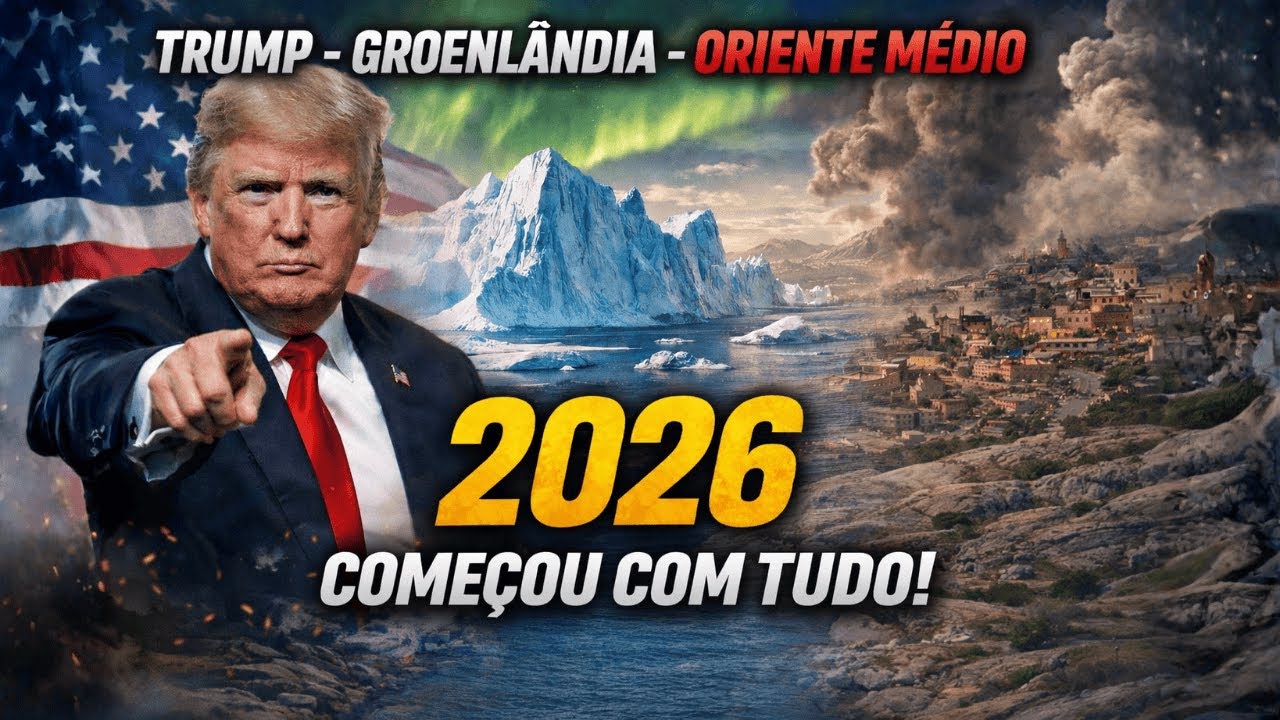 Trump, Groelândia, Oriente Médio - 2026 começou com tudo! Paulo Teles.