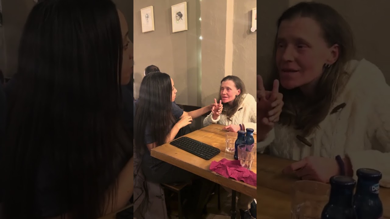 Learning Italian Sign Language at a Deaf-owned wine bar in Italy