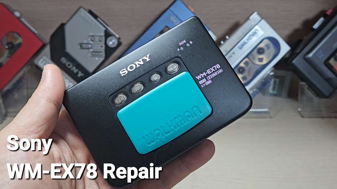 Sony WM-EX78 Repair Cassette Player Walkman 