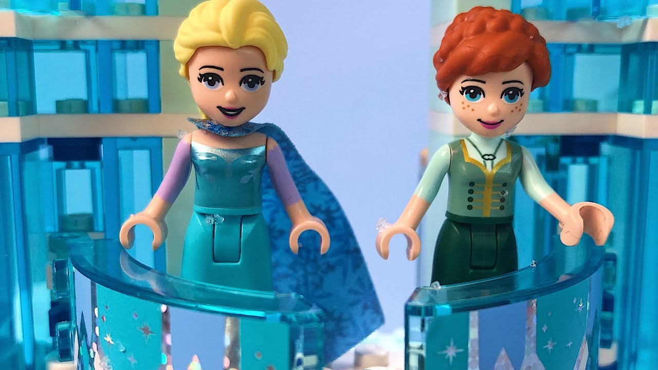 Regatul de gheata LEGO. Construim castelul de gheata al Elsei
