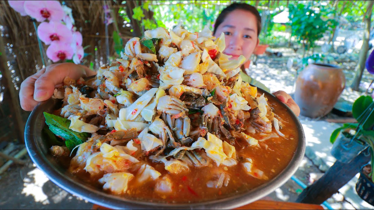 Hot Spicy Candy Crab Pickle Cooking - Crab Pickle - Yummy Cooking