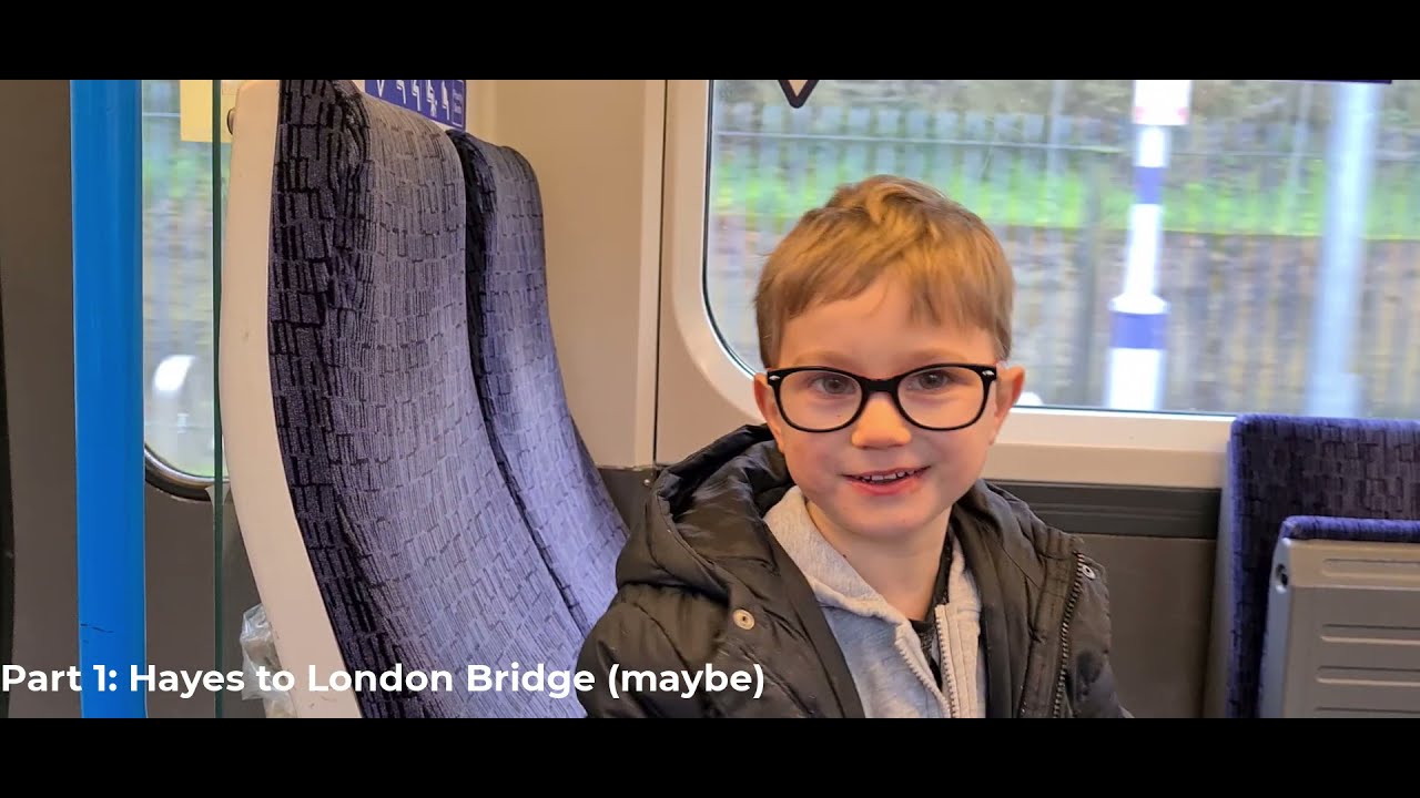 (my first video!) Awesome train day!