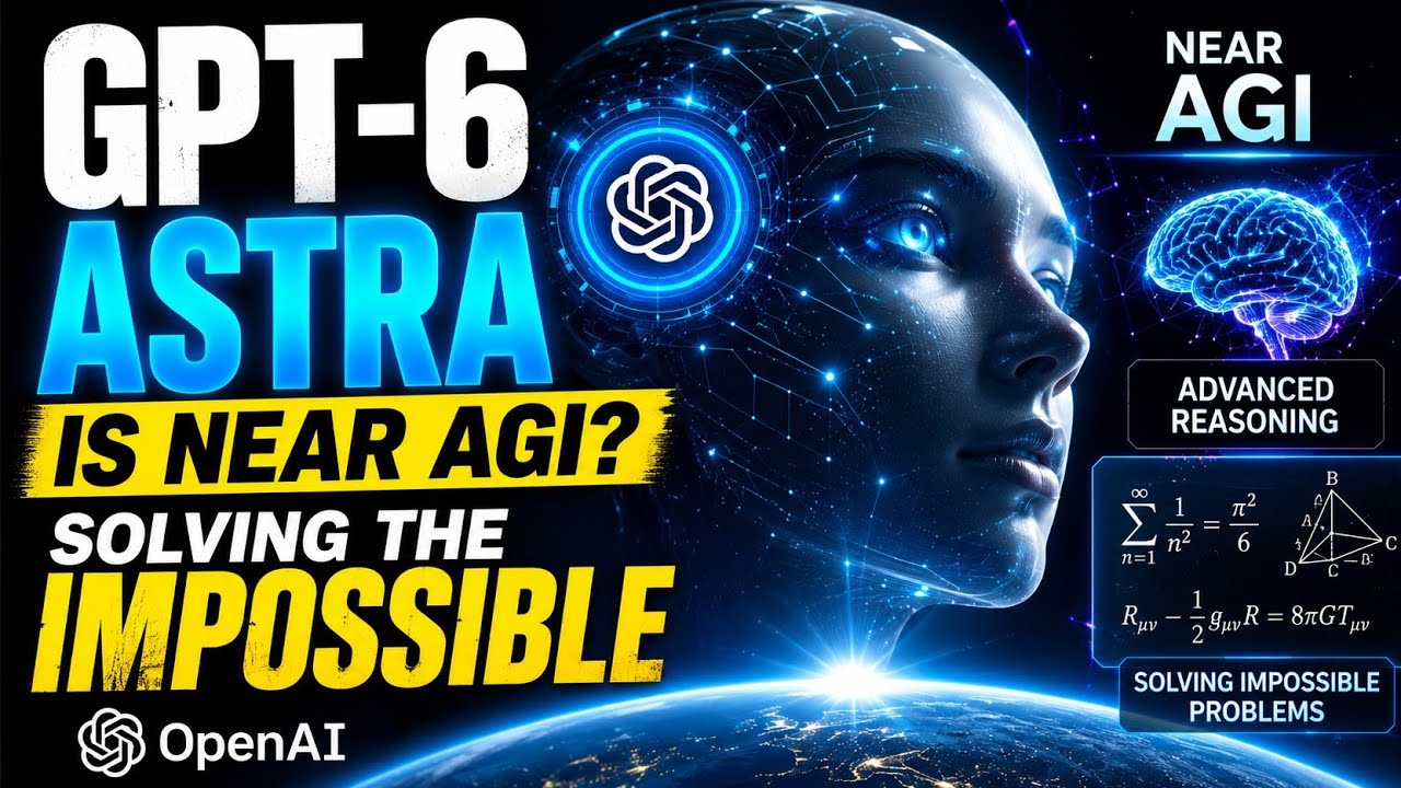 GPT-6 Astra: Is AI finally nearing AGI? 🤯 #GPT6 #Astra #AGI #OpenAI #AI #TechNews