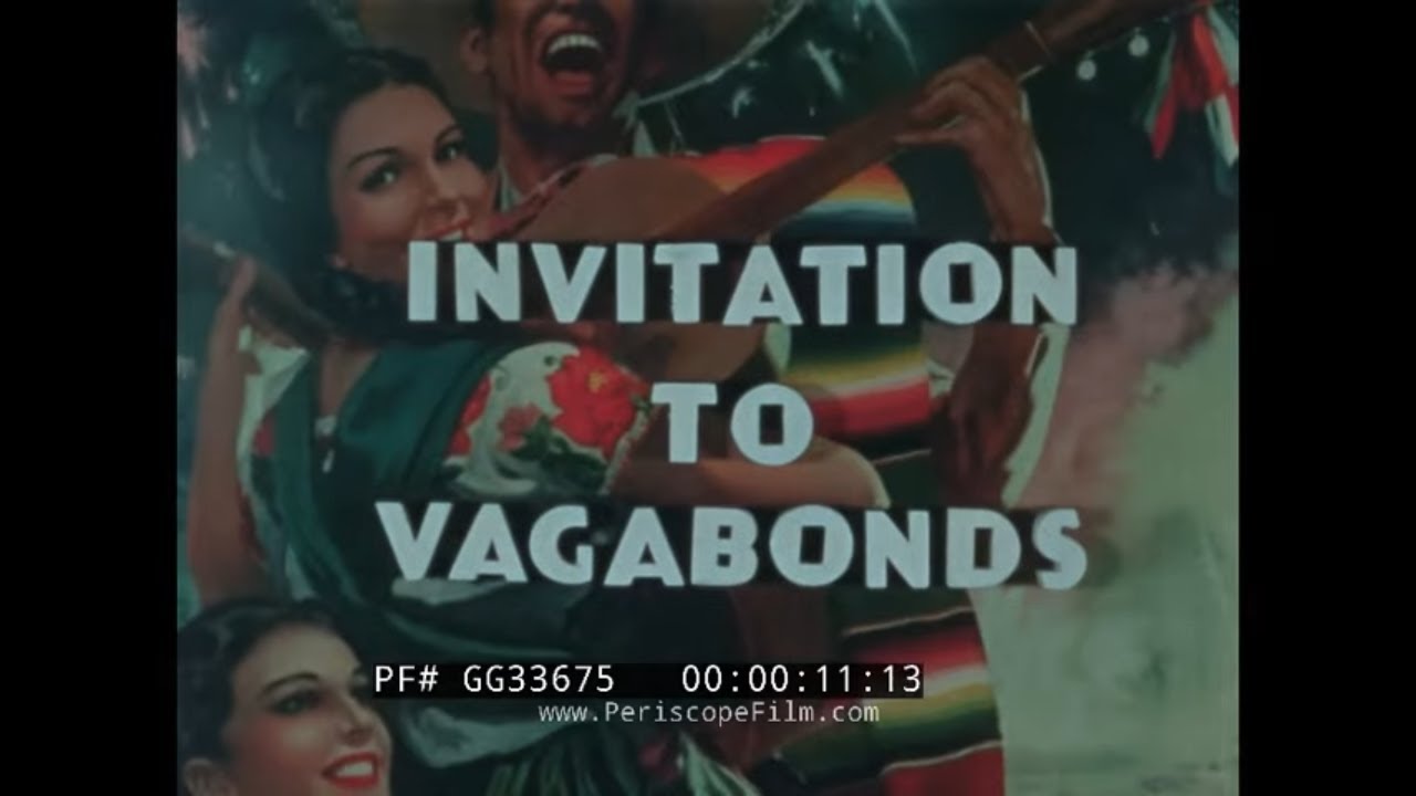 “INVITATION TO VAGABONDS” 1960s TRIP TO MEXICO   SAN MIGUEL ALLENDE  GUADALAJARA TAXCO  GG33675