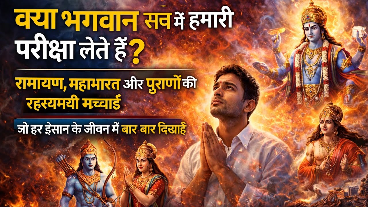 क्या भगवान सच में हमारी परीक्षा लेते हैं? | Ramayana, Mahabharata aur Puranon ka Hidden Truth 😲