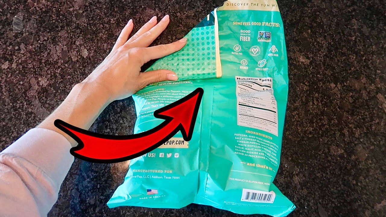 Do you know *THIS* CHIP BAG TRICK? 😱 (you should!)