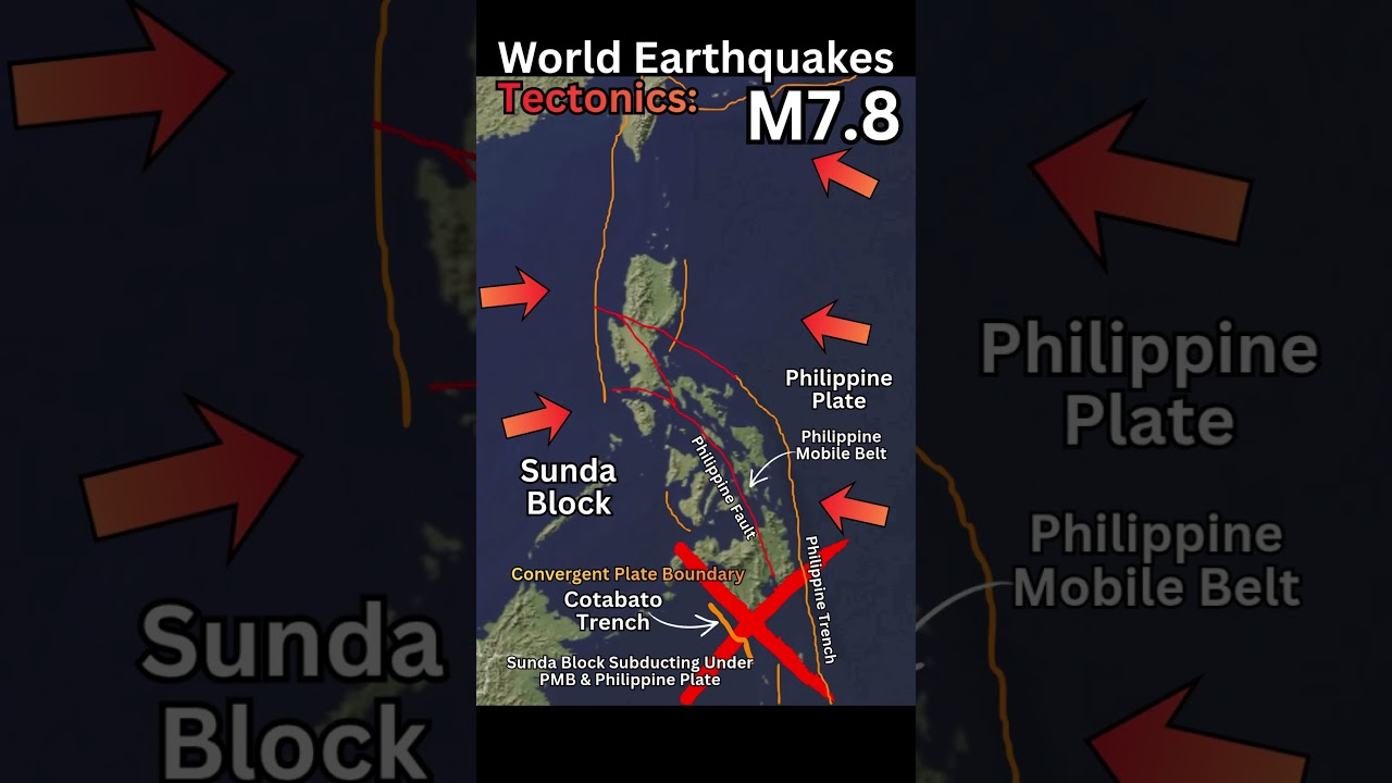 Philippines Magnitude 7.8: Largest Earthquake Of 2026! #science #news
