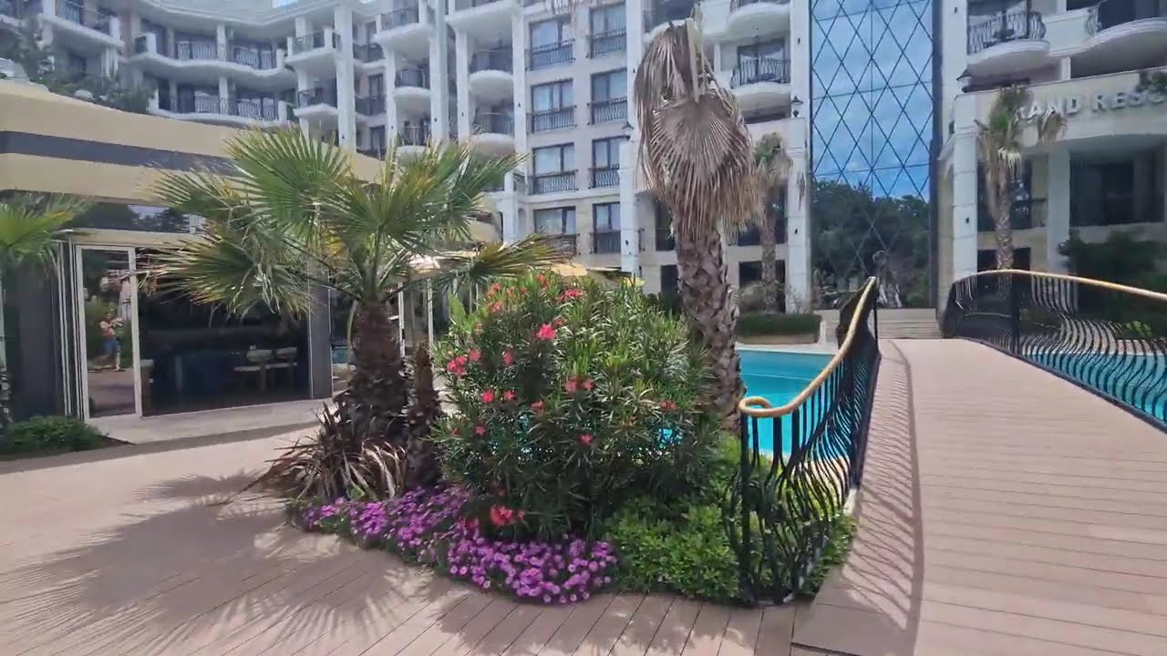 Ogrody Harmony Suites 15 - Nowoczesny apartament 2-pokojowy z widokiem na basen w pięknym kompleksie