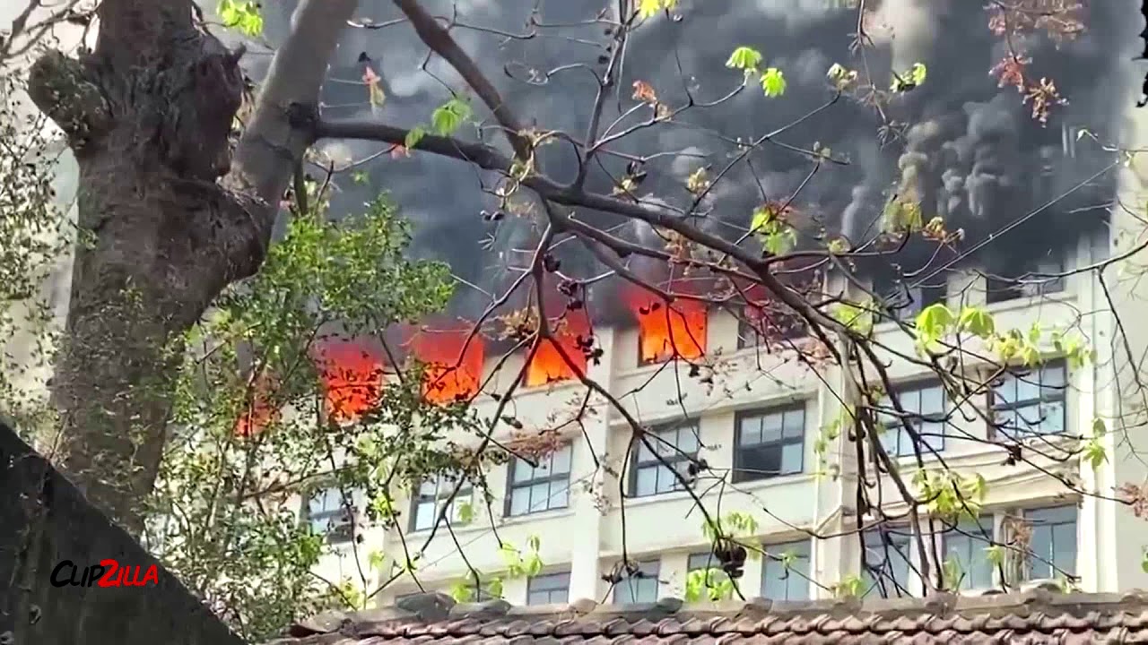 Fire erupts at GST Bhavan in south Mumbai