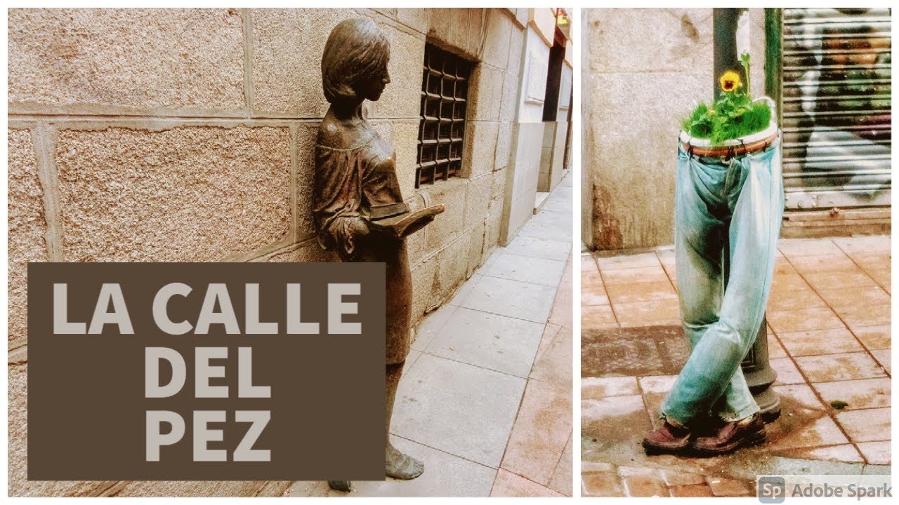 Calle del Pez.. Misteriosos peces...