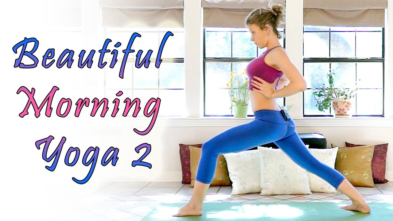Beginners Morning Yoga For Energy - 20 Minute Workout Stretch & Flexibility Routine