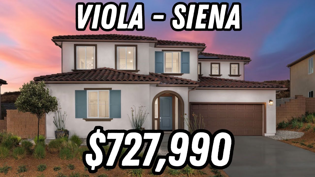 Winchester CA New Homes For Sale - Plan 10 - Taylor Morrison - Viola at Siena - Community Pool