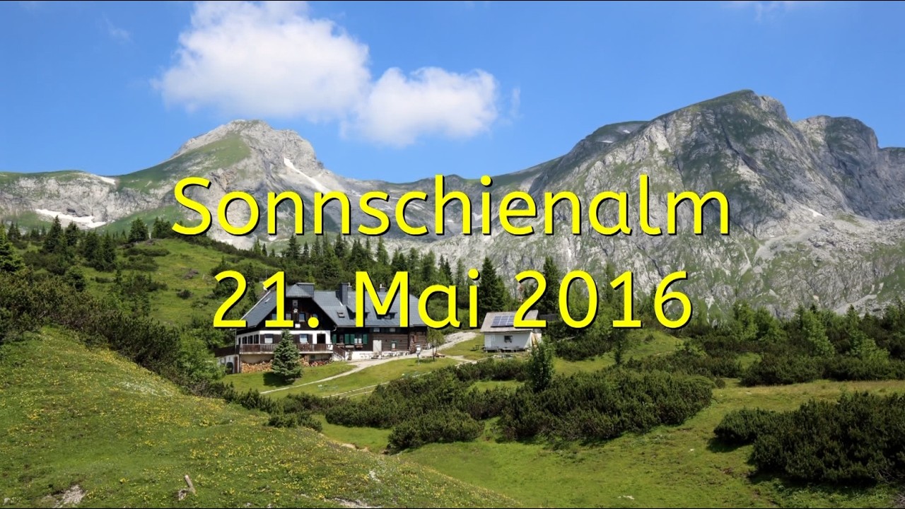 Wanderung zur Sonnschienalm - 21.5.2016 _ mit Arbeitskollegen