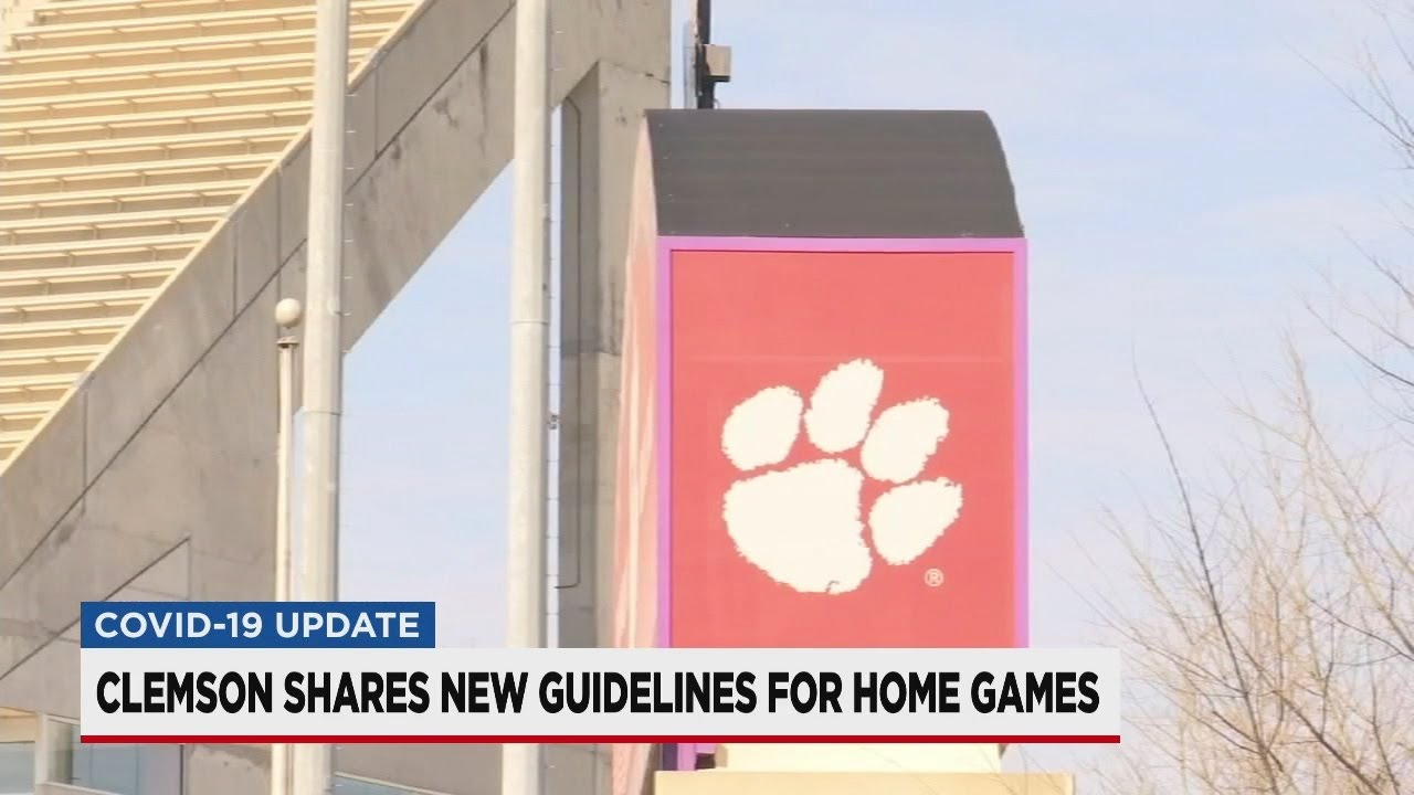 Clemson shares new guidelines for home football games