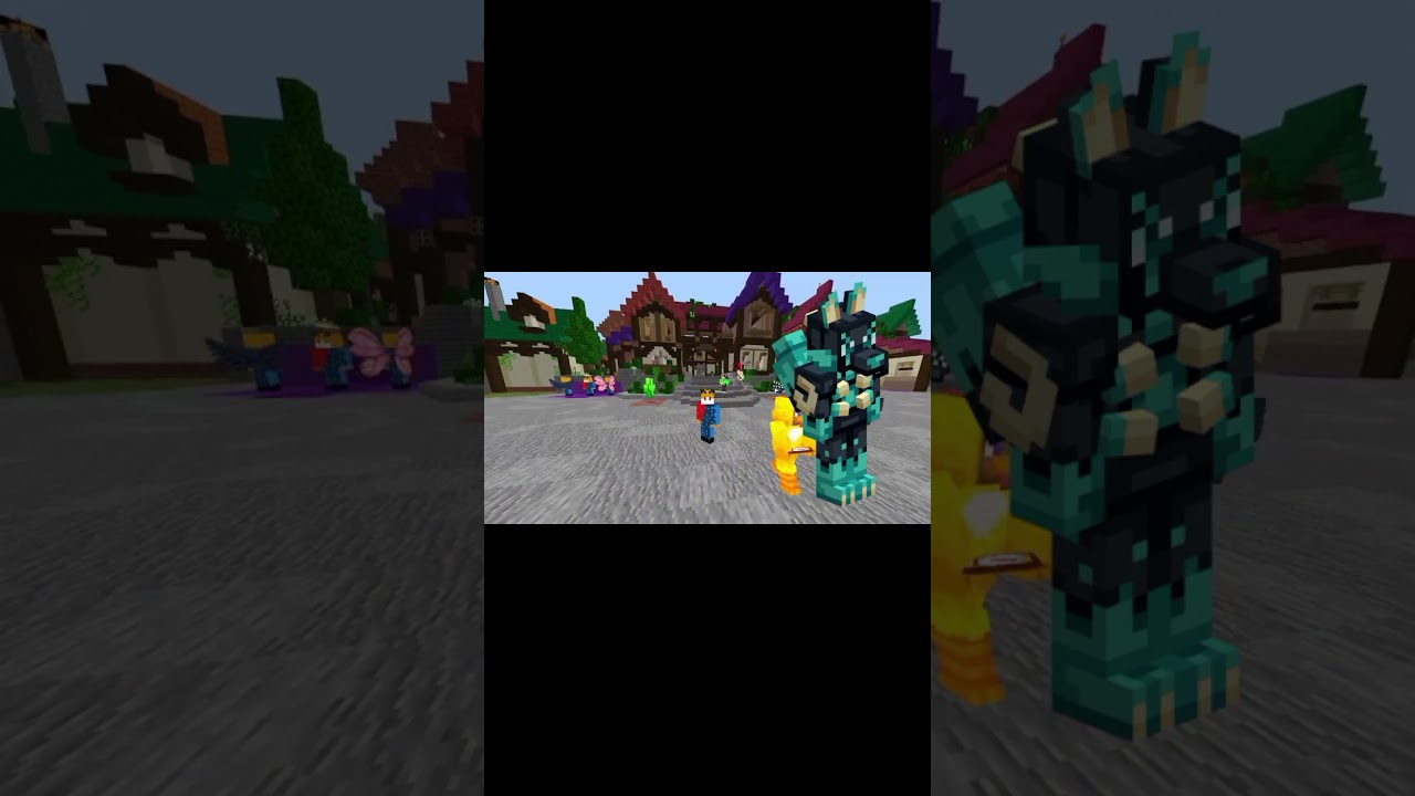 I Bought My Dream Costume In Hive #shorts #minecraftshorts #hivegames #hiveminigames