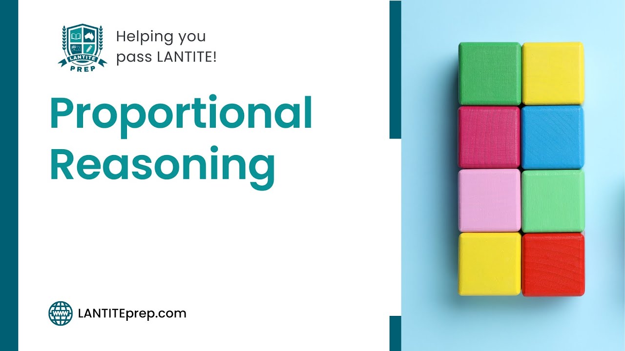 LANTITE Exam and ACER Test Prep Math Lesson 1 Proportional reasoning