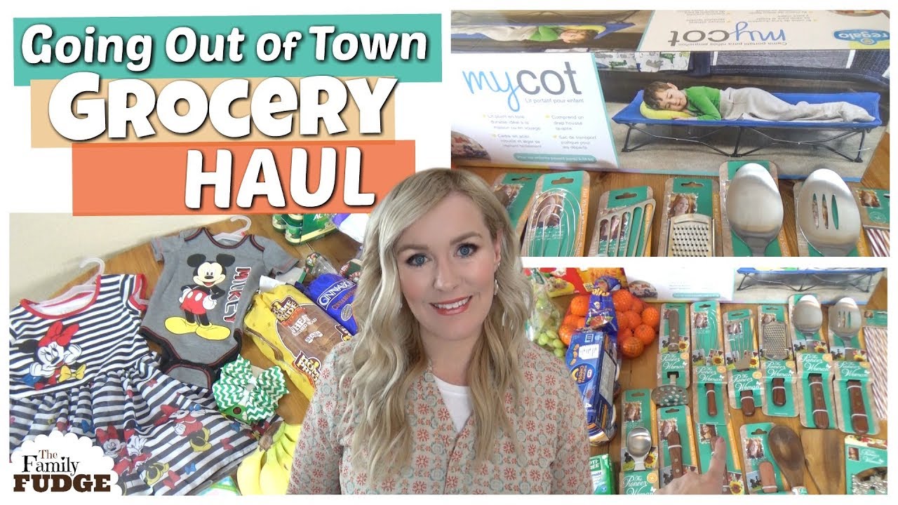Going Out of Town Grocery HAUL! || Wal-Mart, Winco + Target