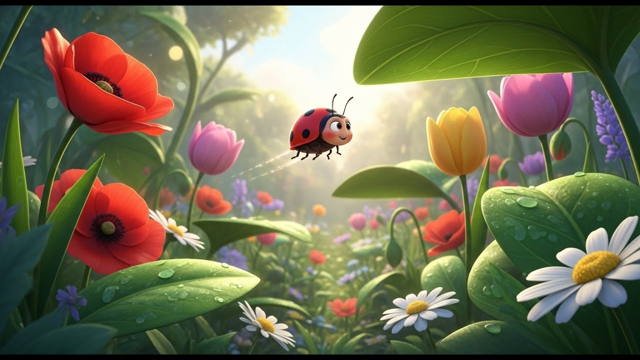 Joaninha das Pintinhas 🐞 | MÚSICA INFANTIL para APRENDER a CONTAR (1 a 5)