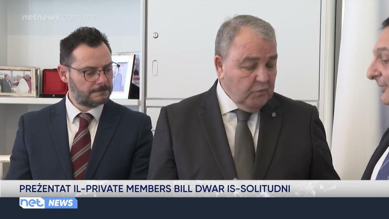 Preżentat il-Private Members bill dwar is-solitudni