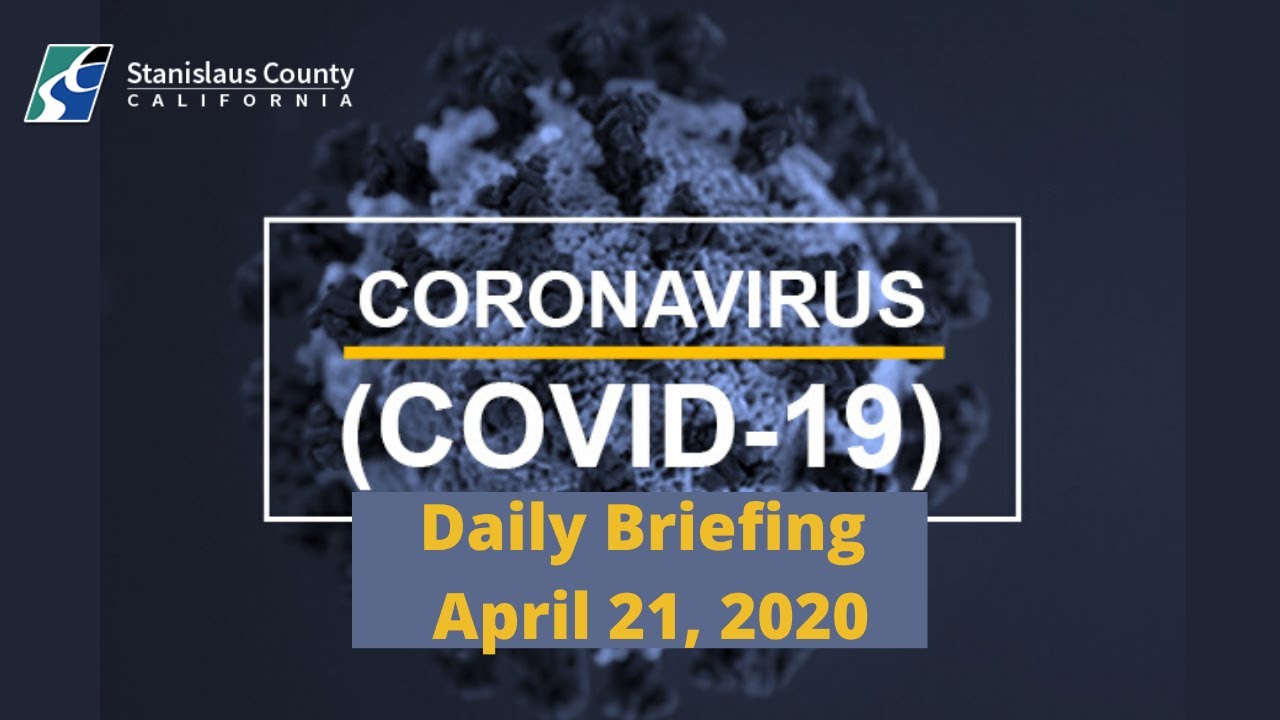 April 21, 2020 -COVID 19 Update