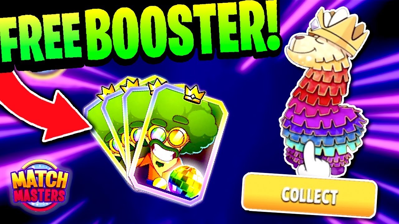 Match Masters - How to Win Free Legendary Boosters in Legendary piñata, Brocco, Coins, No Hack/Cheat