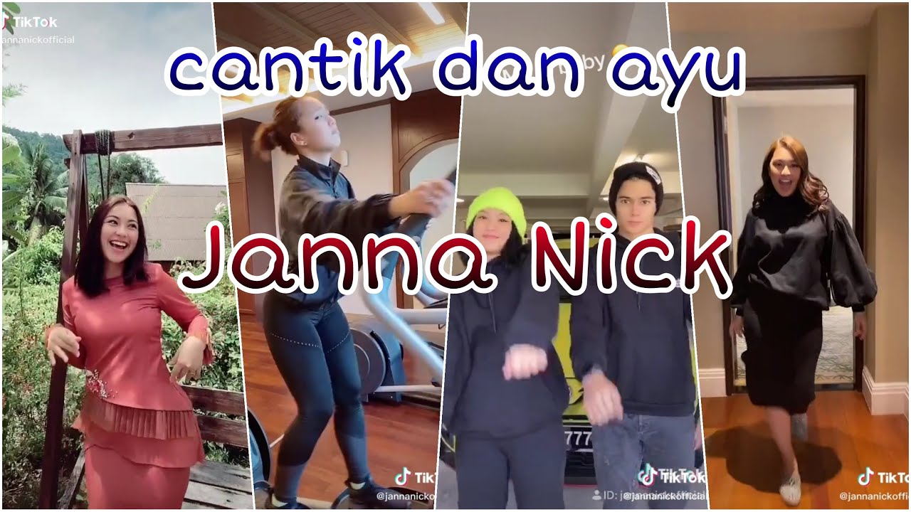 58. JANNA NICK # Artis pelakon malaysia main Tik Tok # TIKTOK HOT Official