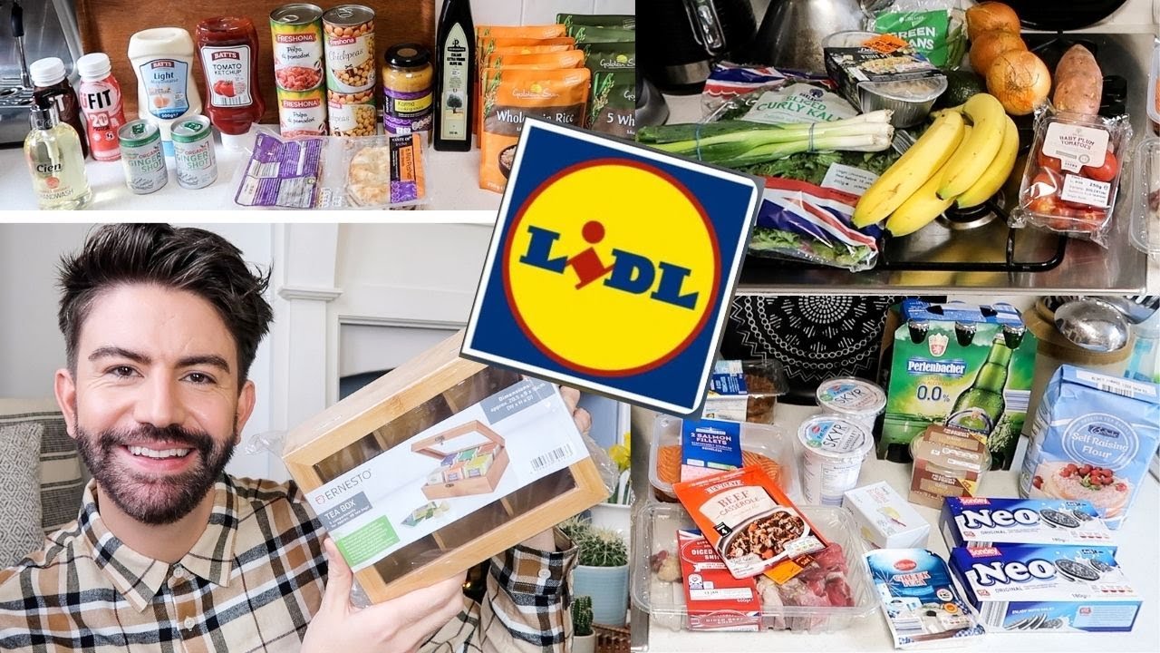 LIDL GROCERY HAUL & MEAL IDEAS | WHAT YOU CAN BUY FOR £58.31 | MR CARRINGTON 2021