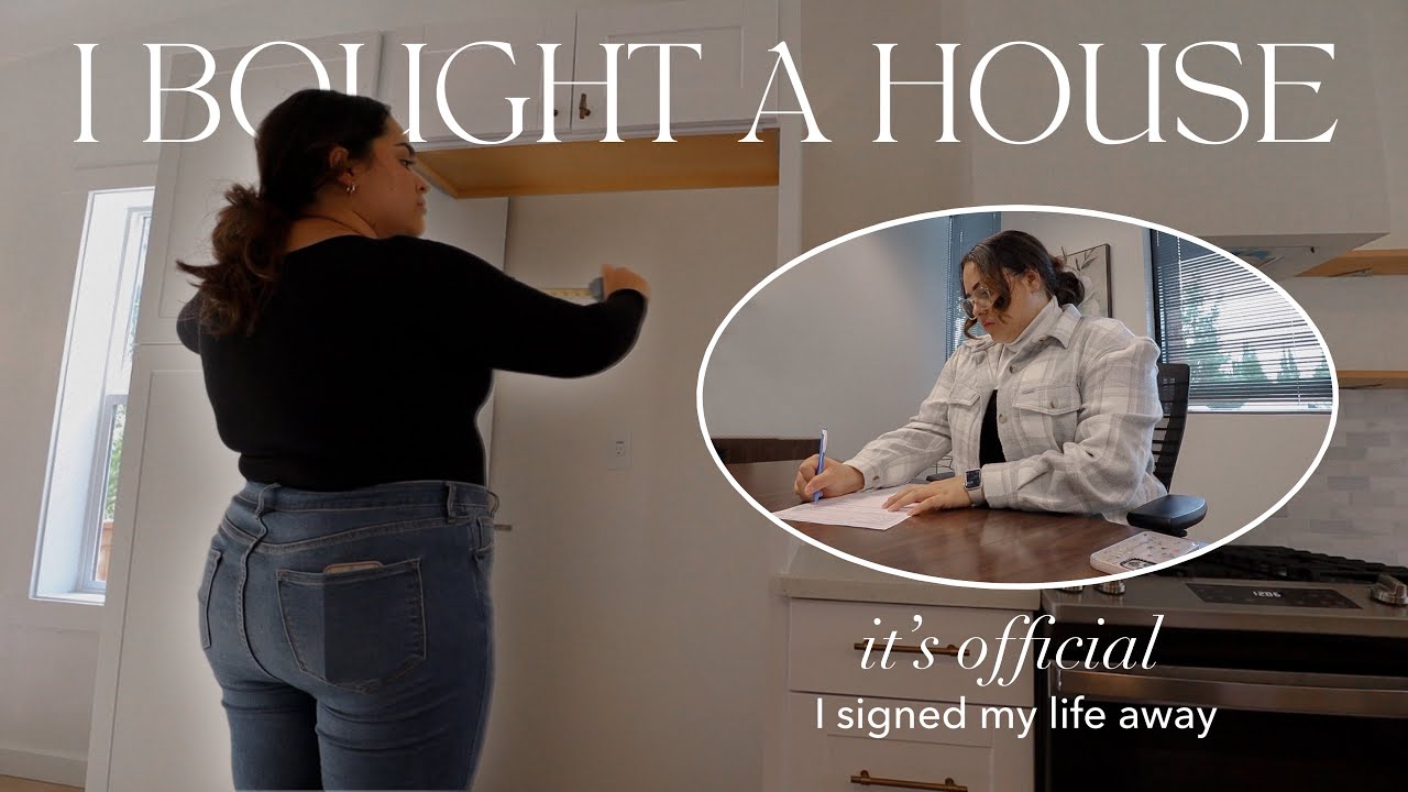 I BOUGHT MY DREAM FIRST HOUSE AT 27 (it's official!!)