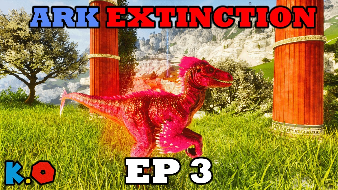 ARK Extinction - EP3 (Alfa hayvonlar o'rgatamiz)